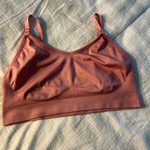 MOTHERHOOD MATERNITY PINK SPORTS BRA